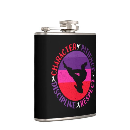 Martial Arts Core Values - Karate Heupfles (Rechts)