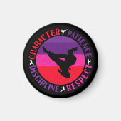 Martial Arts Core Values - Karate Magneet (Voorkant)