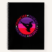 Martial Arts Core Values - Karate Notitieboek (Voorkant)