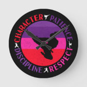 Martial Arts Core Values - Karate Ronde Klok (Voorkant)