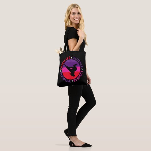 Martial Arts Core Values - Karate Tote Bag (Op model)