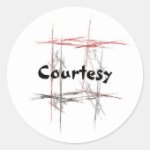 Martial Arts Courtesy Stickers (Voorkant)
