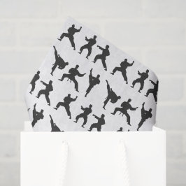 Martial Arts Decoupage Tissuepapier
