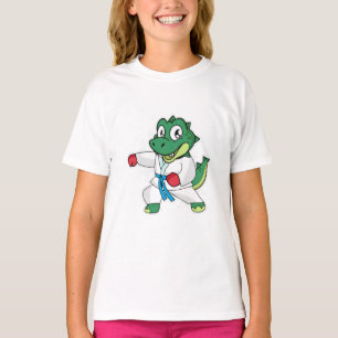 Martial Arts Dinosaur T-shirt