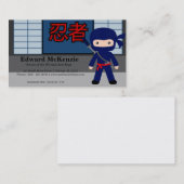 Martial Arts Doju Visitekaartje (Voorkant / Achterkant)