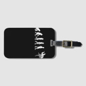 Martial Arts Evolution of Man Funny MMA Fight Bagagelabel (Voorkant (horizontaal))