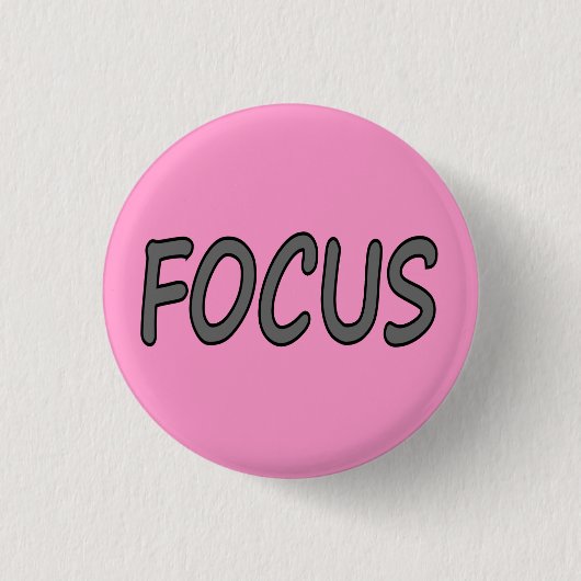 Martial Arts Focus Button (Voorkant)