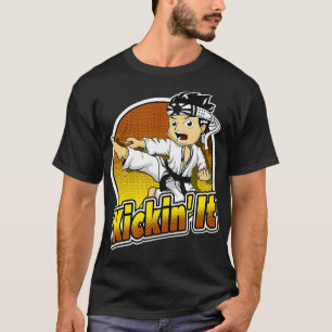 Martial Arts Gifts Karate voor jongens Kickin It T-shirt
