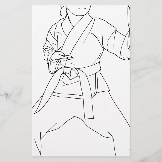 Martial Arts Girl (Voorkant)