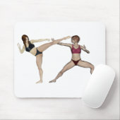 Martial Arts Girls Muismat (Met muis)