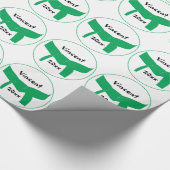 Martial Arts Groene Band Cadeaupapier (Hoek)