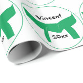 Martial Arts Groene Band Cadeaupapier (Rol Hoek)