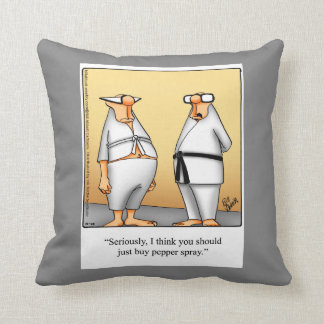 Martial Arts Humor kussen cadeau