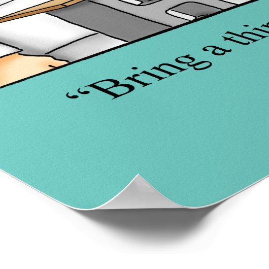 Martial Arts Humor Poster Gift (Hoek)