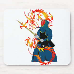 Martial Arts Hwa Rang Do Stick Fighting Dragon Muismat
