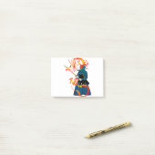 Martial Arts Hwa Rang Do Stick Fighting Dragon Post-it® Notes (Op bureau)