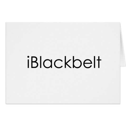 Martial Arts iBlackbelt (Voorkant Horizontaal)