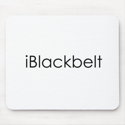 Martial Arts iBlackbelt Muismat (Voorkant)