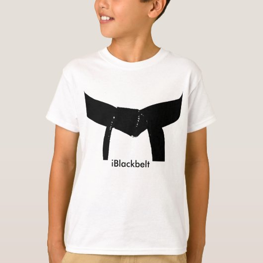 Martial Arts iBlackbelt T-shirt (Voorkant)