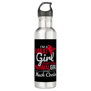 Martial Arts - Im a Karate Girl Waterfles