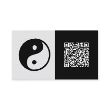 Martial Arts Instructeur QR Visitekaartje