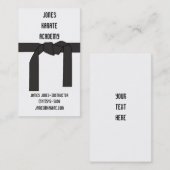 Martial Arts Instructor Visitekaartje (Voorkant / Achterkant)