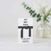 Martial Arts Instructor Visitekaartje (Staand voorkant)