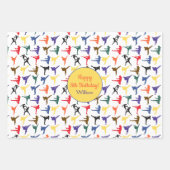 Martial Arts Japan Karate Fun Boy Kids Verjaardag Inpakpapier Vel (Voorkant 2)