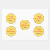 Martial Arts Japan Karate Fun Boy Kids Verjaardag Inpakpapier Vel (Voorkant)