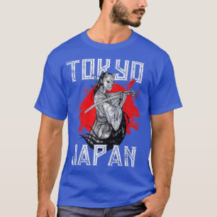 Martial Arts Japans Tengu Samurai met Neko Mask T-shirt