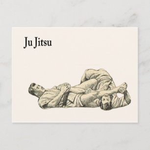 Martial Arts Ju jitsu 11 Briefkaart
