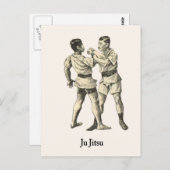 Martial Arts Ju jitsu 14 Briefkaart (Voorkant / Achterkant)