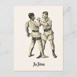 Martial Arts Ju jitsu 14 Briefkaart