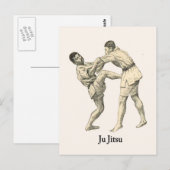 Martial Arts Ju jitsu 15 Briefkaart (Voorkant / Achterkant)