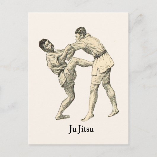 Martial Arts Ju jitsu 15 Briefkaart (Voorkant)