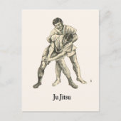 Martial Arts Ju jitsu 5 Briefkaart (Voorkant)