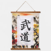 Martial Arts Kanji Hangend Wandkleed (Voorkant)