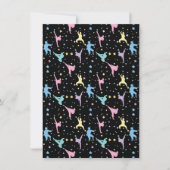 Martial Arts Karate Abstracte Stars Sparkles Feestdagenkaart (Voorkant)