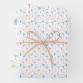 Martial Arts Karate Abstracte Stars Sparkles Inpakpapier Vel (In situ)