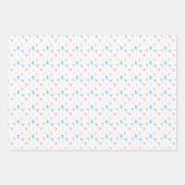 Martial Arts Karate Abstracte Stars Sparkles Inpakpapier Vel (Voorkant)