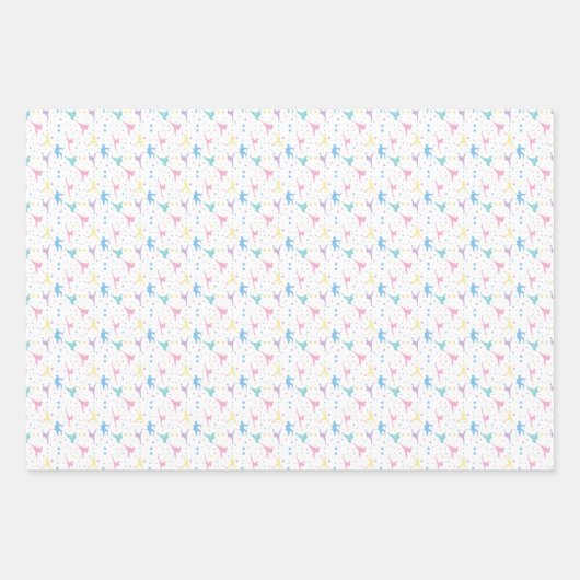 Martial Arts Karate Abstracte Stars Sparkles Inpakpapier Vel (Voorkant)