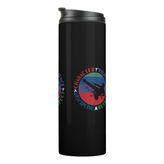 Martial Arts - Karate Core Values Thermosbeker (Geroteerd rechts)