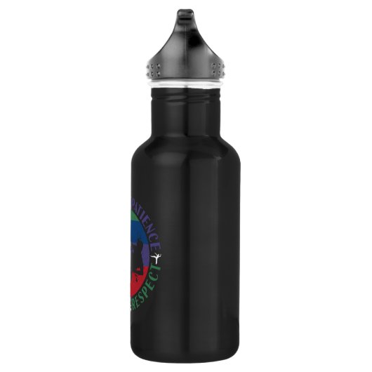 Martial Arts - Karate Core Values Waterfles (Rechts)