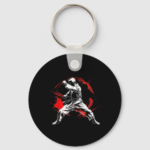 Martial Arts Karate Fan Dynamic MMA Design Sleutelhanger