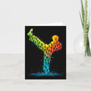 Martial Arts Karate Fighter Kaart