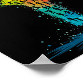 Martial Arts Karate Fighter Poster (Hoek)