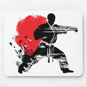 Martial Arts Karate gevechten Muismat