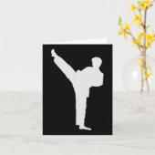Martial Arts Karate Kaart (Gele Bloem)