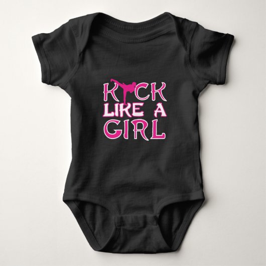 Martial Arts Karate Kickboxing Girl Fighter Romper (Voorkant)