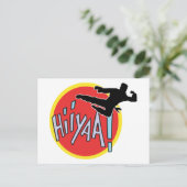 Martial Arts Karate Kind Briefkaart (Staand voorkant)